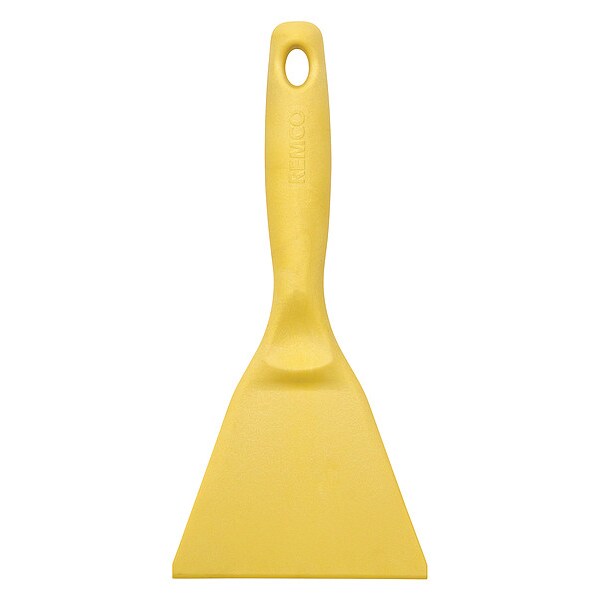 Hand Scraper, 4 in L, Yellow