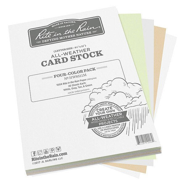 Waterproof Laser Paper, 8-1/2