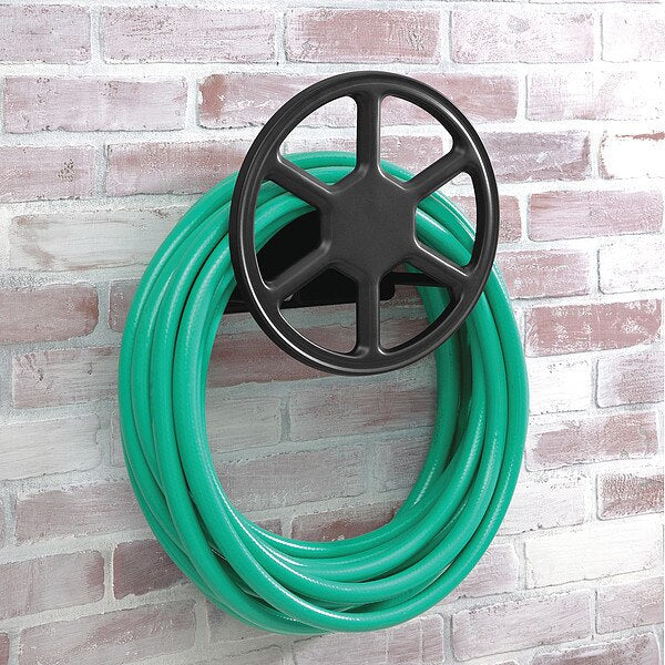 Garden Hose Hanger, Steel, 6 1/8 in W