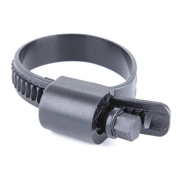 Plastic Worm Drv Hose Clmp, Hex Scrw, PK10