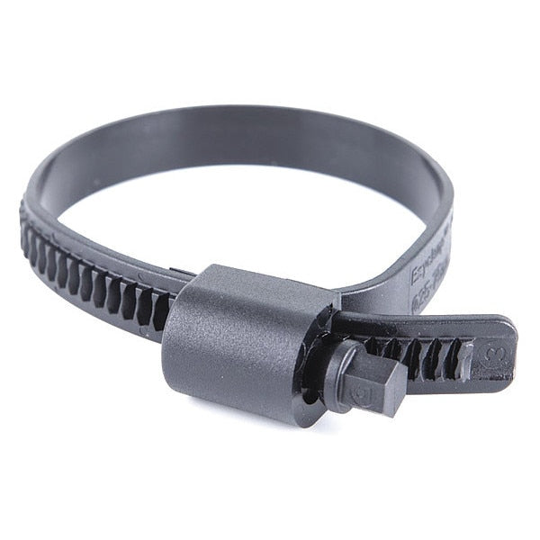 Plastic Worm Drv Hose Clmp, Hex Scrw, PK10