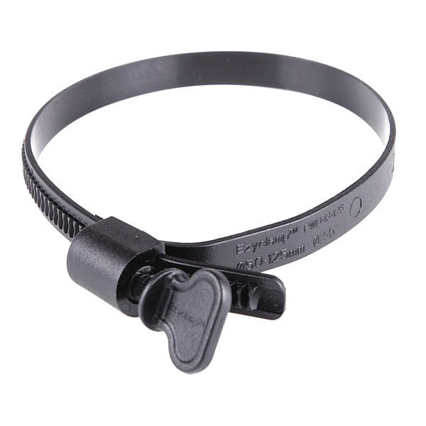 Plastic Hose Clamp, Wing Screw, PK10