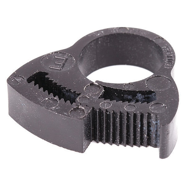 Snap-Hose Clamp, Black, 0.6