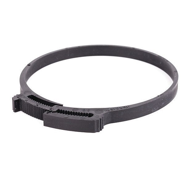 Hose Clamp, Black, 0.335
