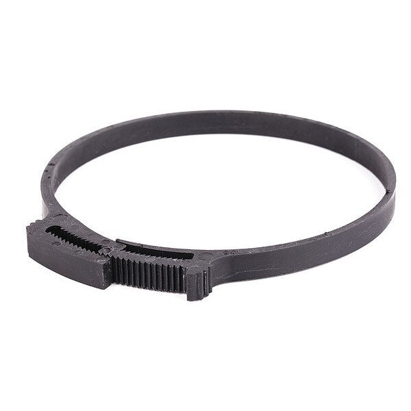 Snap-Hose Clamp, Black, 4.35