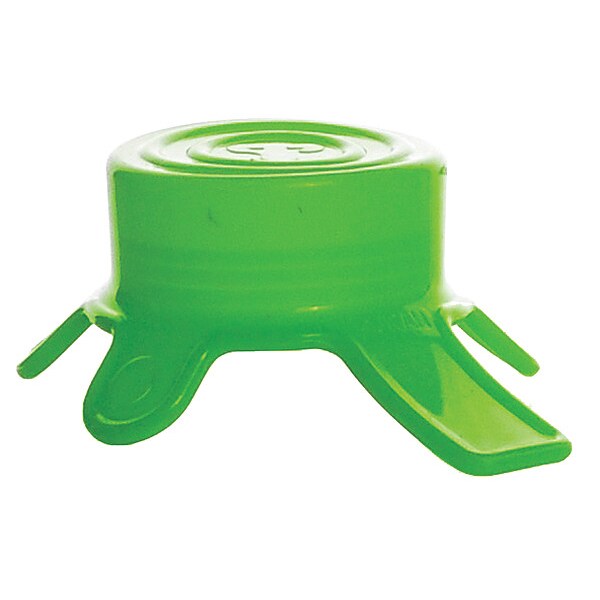 Cap, 43 mm Dia, Green