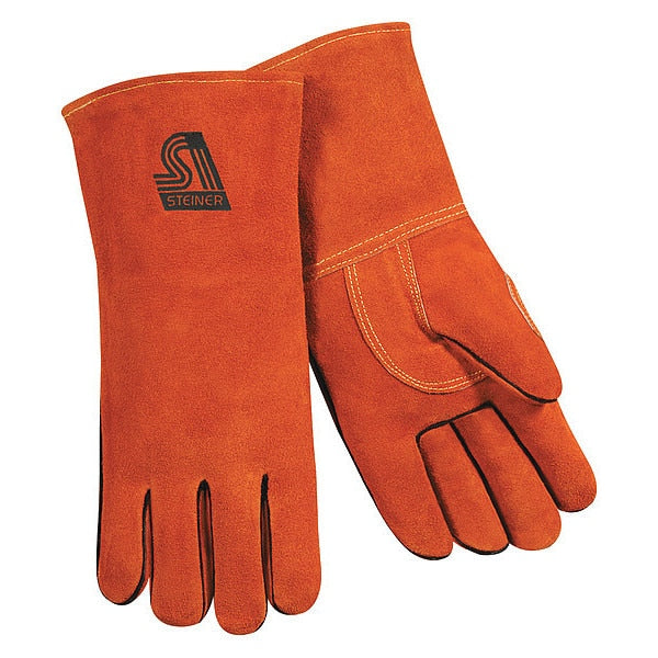 Welding Gloves, Stick Application, Red, PR