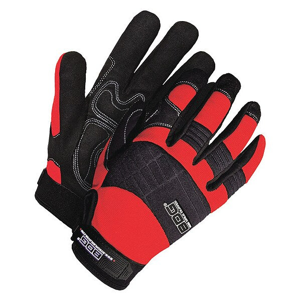 VF, Mech Gloves, Blk/R, S, 56LC40, PR