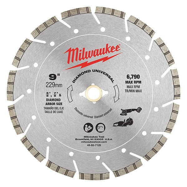 9 in. Diamond Universal Segmented Turbo Concrete and Masonry Cutting Blade