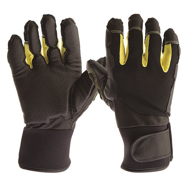 Anti-Vibration Glove, L, Black, PR