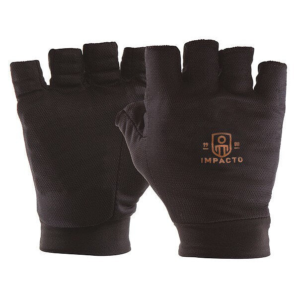 Anti-Vibration Glove, XS, Half Finger, PR