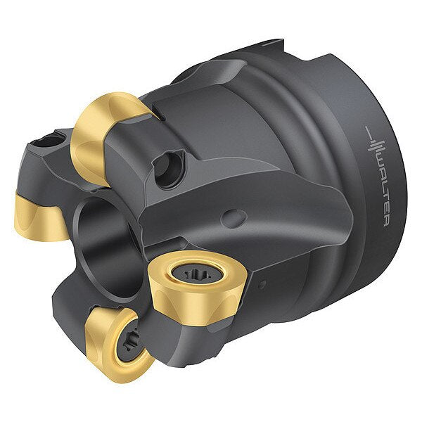 Indexable Face Mill, 4 Inserts, 0.236 in Cut Depth