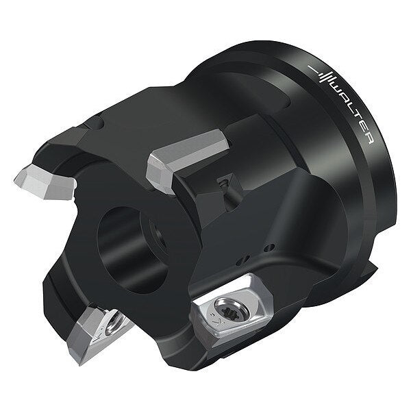 Indexable Face Mill, 4 Inserts, 0.591 in Cut Depth