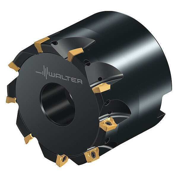 Indexable Face Mill, 11 Inserts, 0.197 in Cut Depth