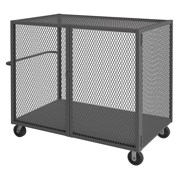 Cage Truck 2,000 lb Capacity, 38 in W x 66 1/2 in L x 56 1/2 in H, 1 Shelves