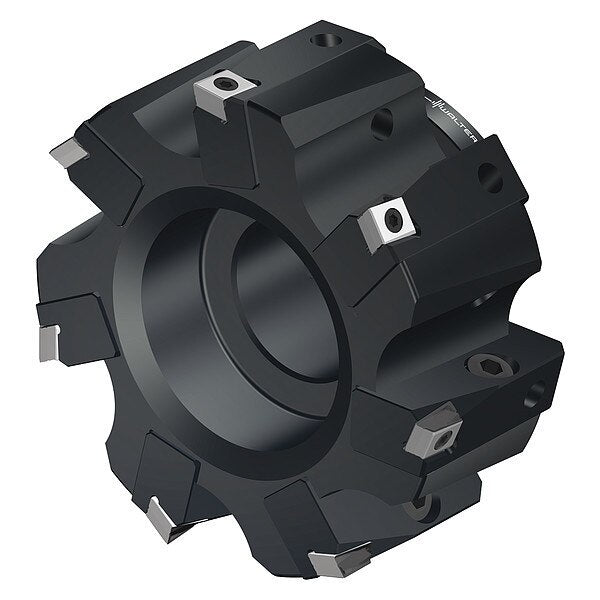 Indexable Face Mill, 7 Inserts, 0.315 in Cut Depth