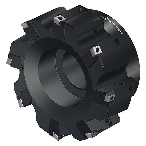 Indexable Face Mill, 8 Inserts, 0.315 in Cut Depth