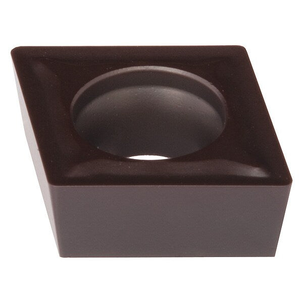 Diamond Turning Insert, Diamond, 3/8 in, CCMT, 80  Degrees, 1/32 in