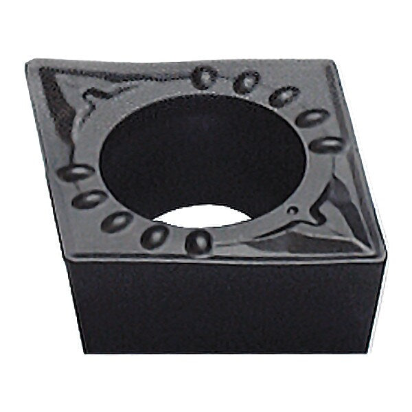 Diamond Turning Insert, Diamond, 1/4 in, CCMT, 80  Degrees, 1/64 in