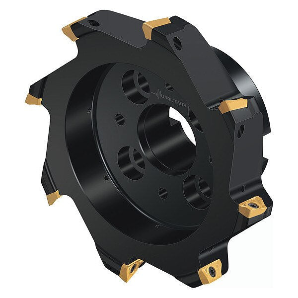 Indexable Face Mill, 8 Inserts, 0.591 in Cut Depth