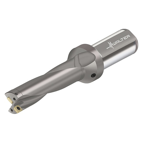 Indexable Drill Bit for Small Holes, 1 1/4 in L, 2.2810 in dia., Coolant Through, D4120.04-26.97F31-P44,