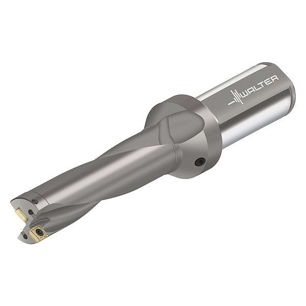 Indexable Drill Bit for Small Holes, 1 1/4 in L, 2.2810 in dia., Coolant Through, D4120.04-34.93F31-P45,