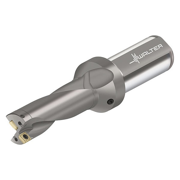 Indexable Drill Bit for Small Holes, 1 1/4 in L, 2.2810 in dia., Coolant Through, D4120.03-31.75F31-P45,