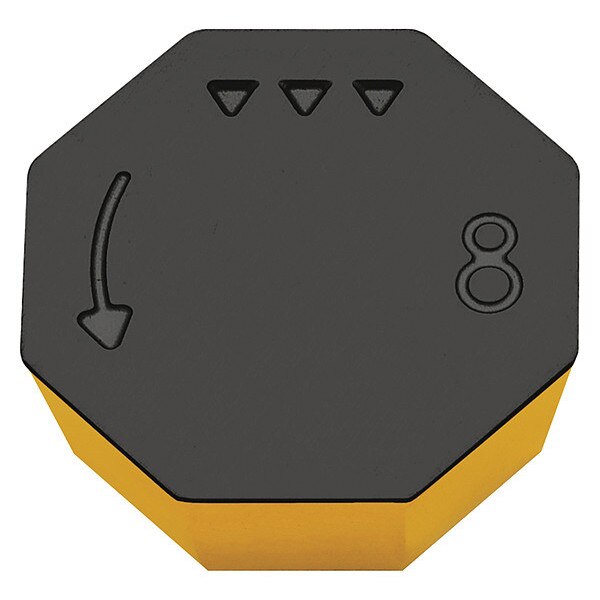 Octagon Milling Insert, 1/2
