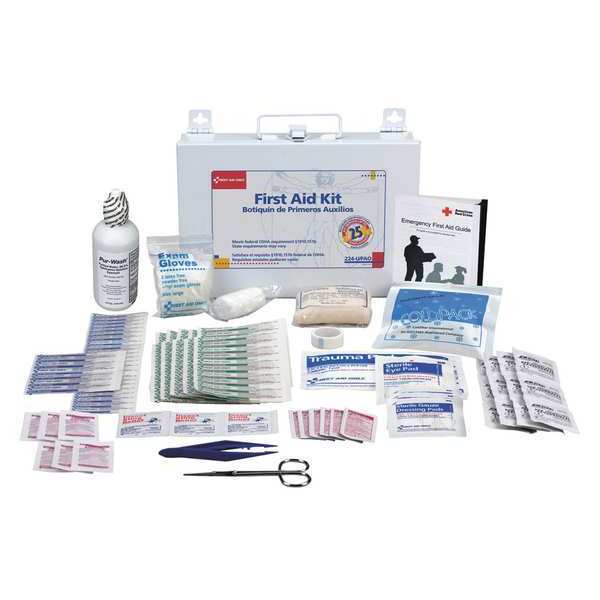 First Aid Kits, Metal, 25 Person