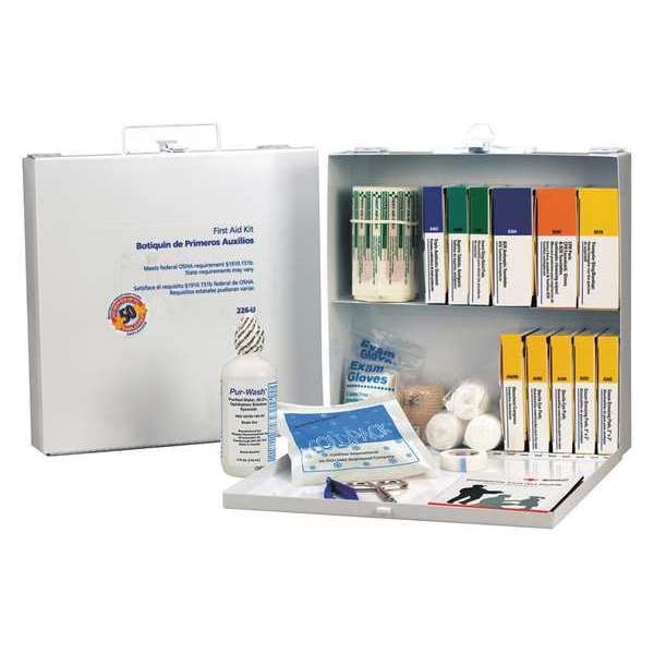First Aid Kits, Metal, 50 Person