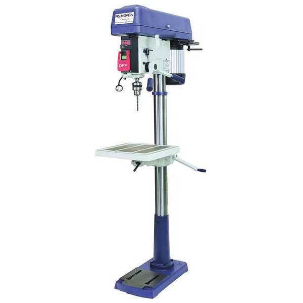 Floor Step Drill Press, 3 Ph, 17