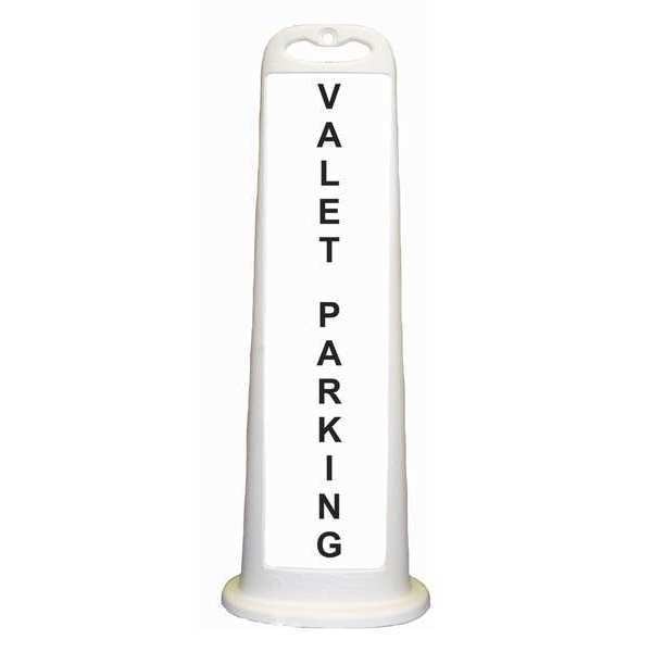 Channelizer, Flat, White, Valet Parking