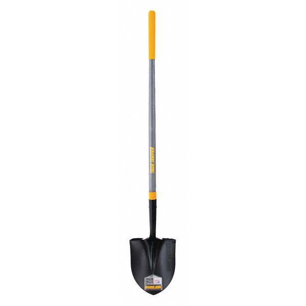 Round Point Shovel, Cushion End Grip, PK6