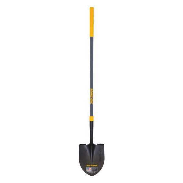 Round Point Shovel, Fiberglass Handle