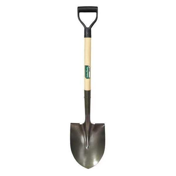Round Point Shovel, D-Grip Handle, PK6
