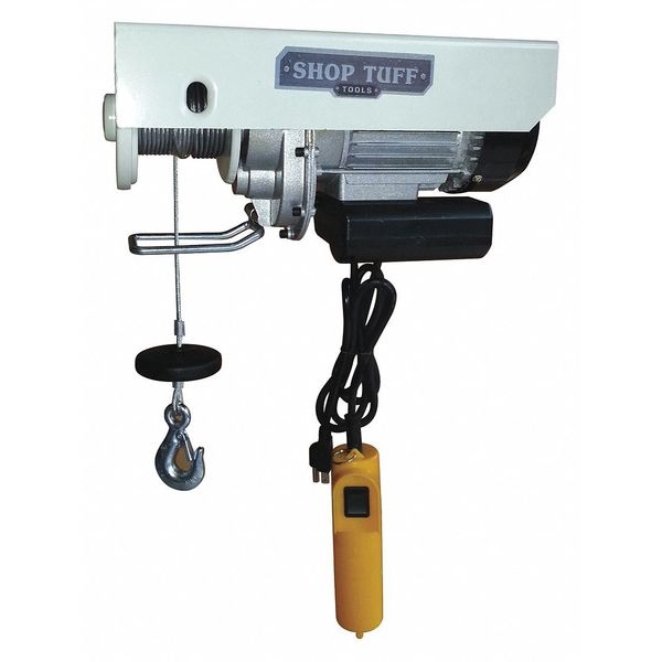 Electric Cable Hoist, 440lb-880lb, 440/880 lb., 18ft