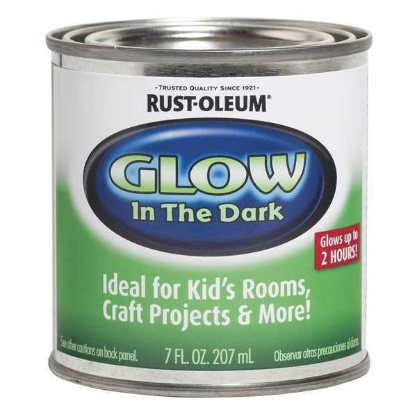 Glow In The Dark Paint, 1/2 pt., PK6