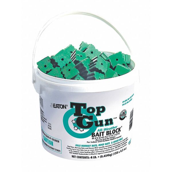 Rodenticide, Blocks, Bromethalin, 4.5 lb.