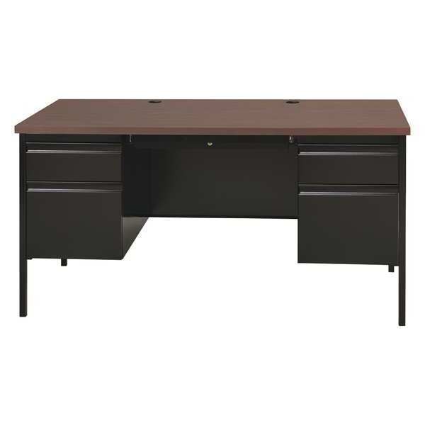 Office Desk, Double Pedestal, 60