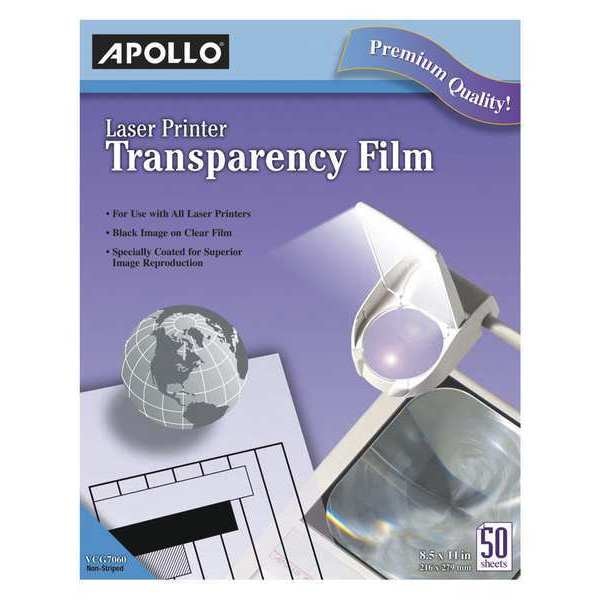 Laser Printer Transparency Film, PK5