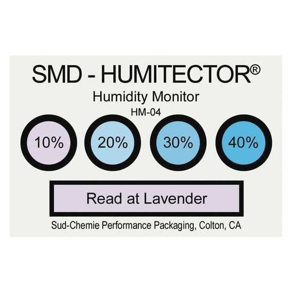 Humidity Indicator Card, PK100