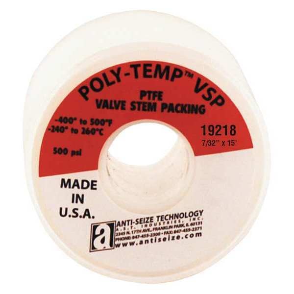 PTFE Valve Stem Packing, 7/32