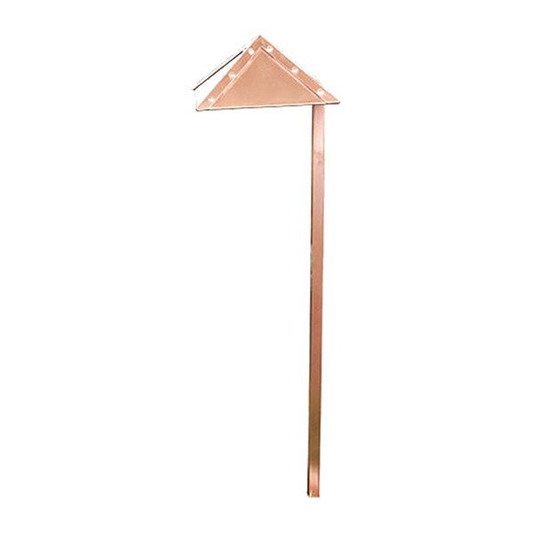 Area Light, 45, AG, Brass, Path, Walkway