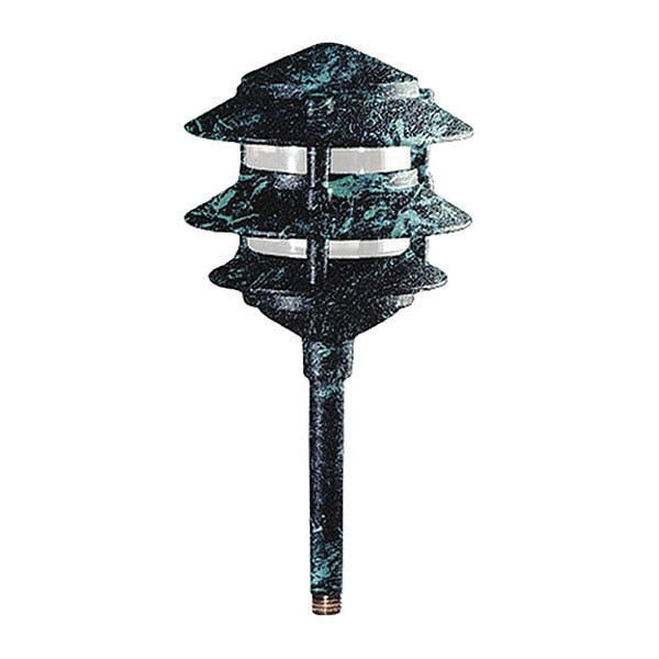 Pagoda Light, 102, VG, Aluminum, 3 Tier
