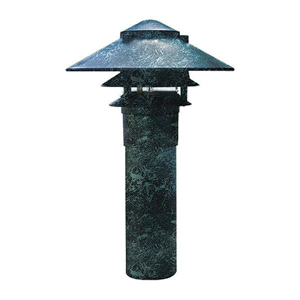 Pagoda Light, 104, VG, Aluminum, 3 Tier