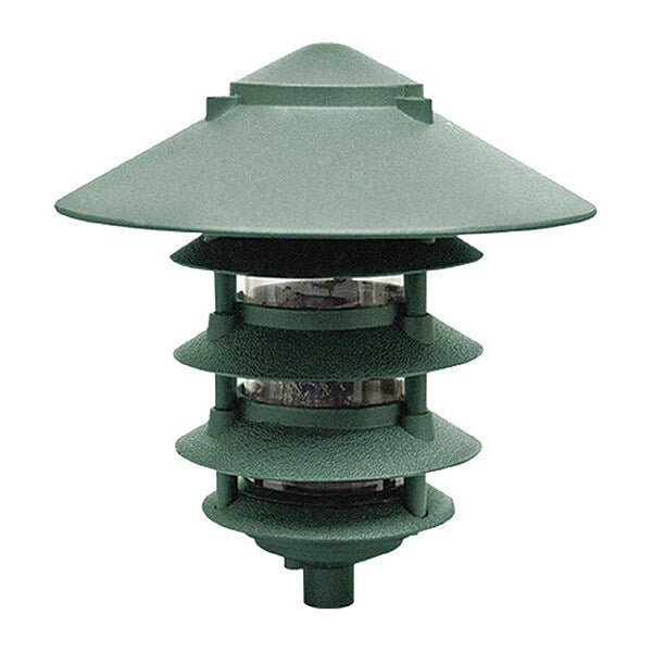 Pagoda Light, D5566, G, Aluminum, 5 Tier