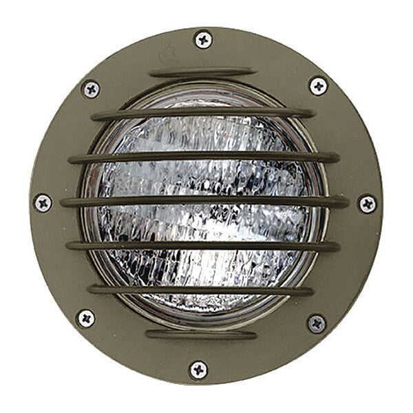 Well Light, 305, BZ, S, Aluminum, Grill