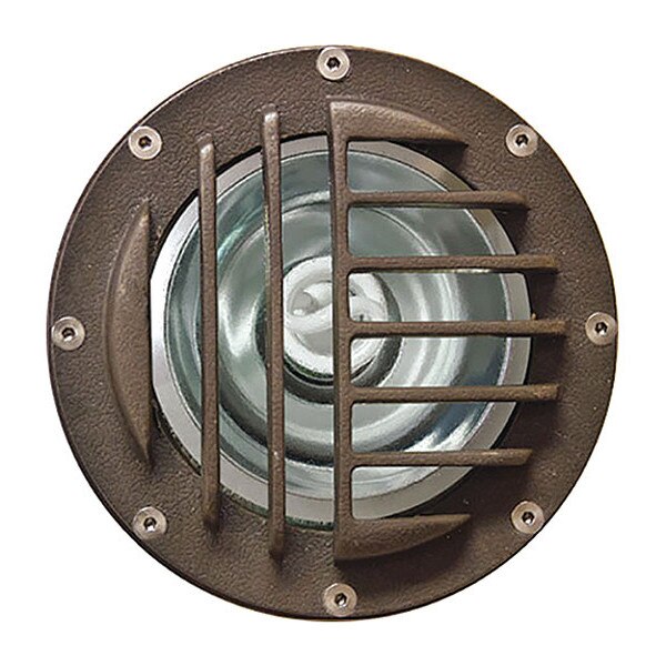 Well Light, 4468, Fberglass, Convex Grill