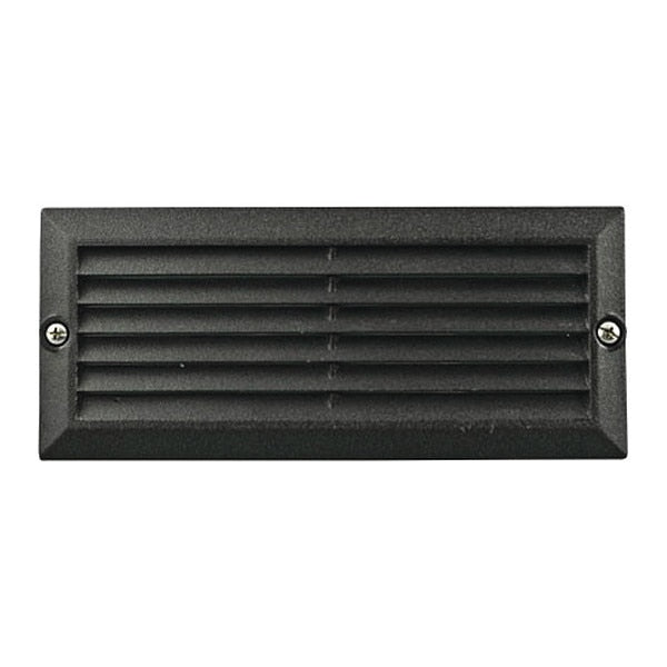 Step Light, 600, B, Recessed, Louvered