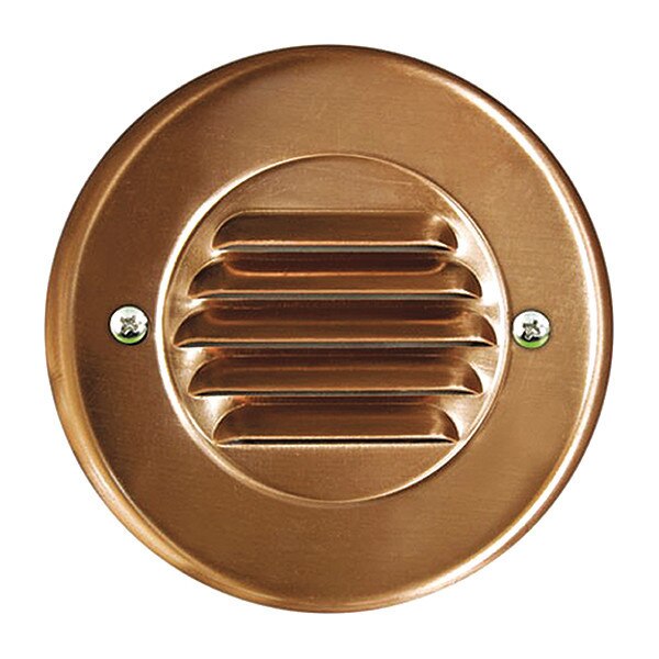 Step Light, 708, CP, Recessed, Louvered